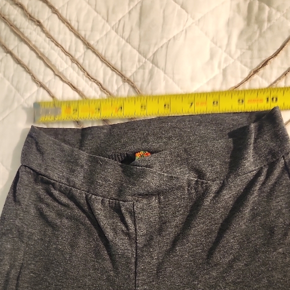 Poof! Charcoal Gray Kids Leggings - Picture 8 of 8